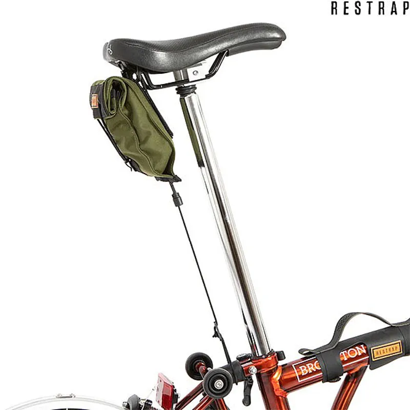 Restrap City Saddle Bag - Small in Olive-1