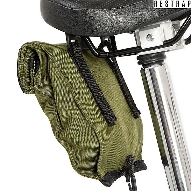 Restrap City Saddle Bag - Small in Olive-3
