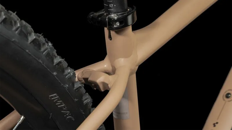 Cube Access WS EAZ Womens Mountain Bike 2024 in Blush Silver-5