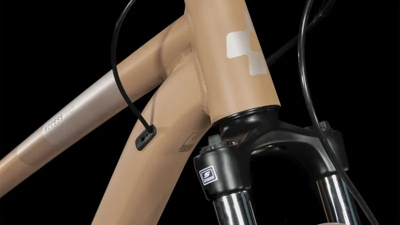 Cube Access WS EAZ Womens Mountain Bike 2024 in Blush Silver-6