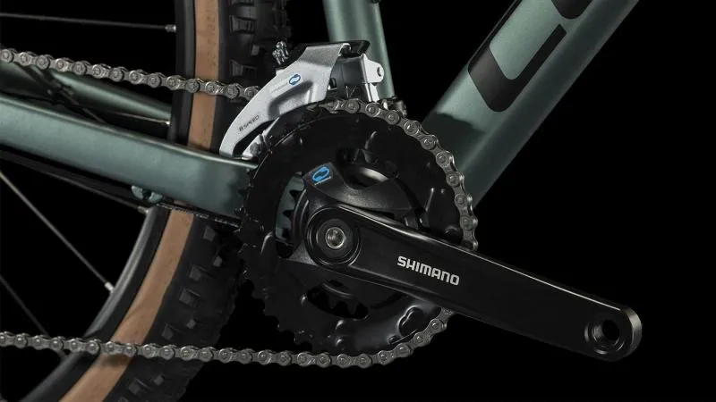 Cube Access WS EXC Womens Mountain Bike in Eucalyptus Black-5