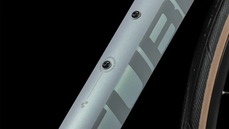 Cube Axial WS Pro Womens Race Bike 56cm 2025 in Grey Sage Mint-5