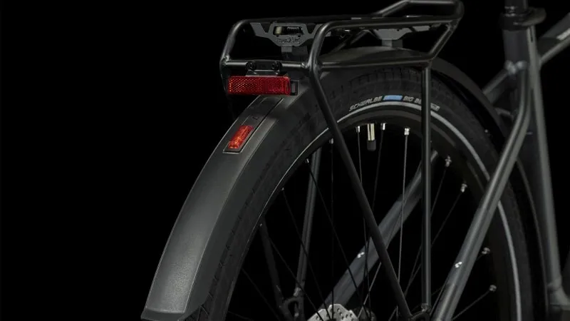 Cube Touring Hybrid One 500 Electric Bike 2025 in Grey White-2