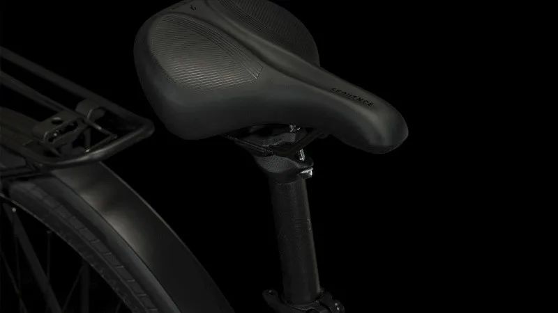 Cube Touring Easy Entry Hybrid One 500 Electric Bike 2024 in Grey White-2