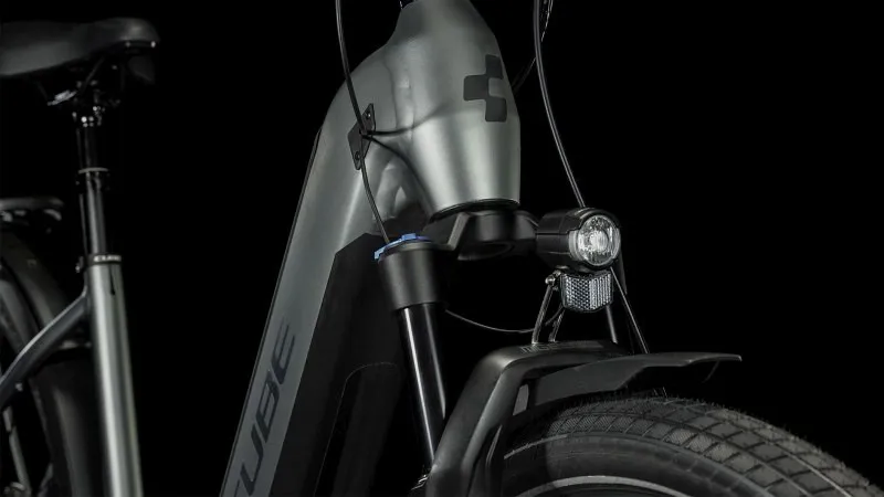 Cube Kathmandu Easy Entry Hybrid Pro 750 Electric Bike 2024 in Flash Grey-2