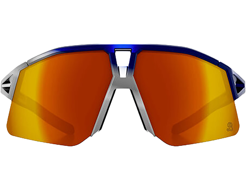 Koo Hype Sunglasses in Blue/Silver/Red Mirror-1