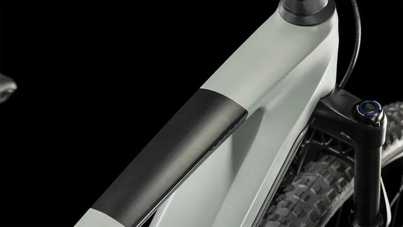 Cube Stereo Hybrid 140 HPC Pro 750 Full Suspension Electric Mountain Bike 2024 in Swamp Grey-1