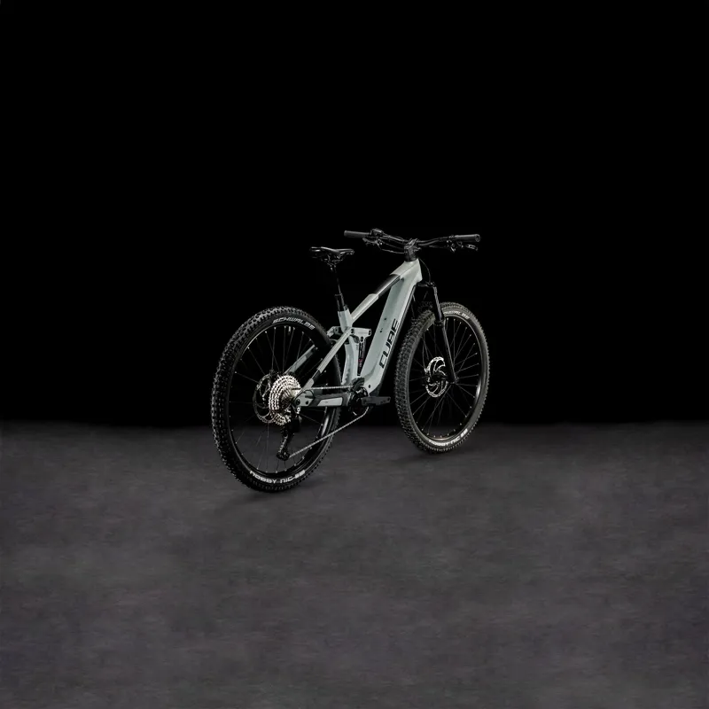 Cube Stereo Hybrid 140 HPC Pro 750 Full Suspension Electric Mountain Bike 2024 in Swamp Grey-6