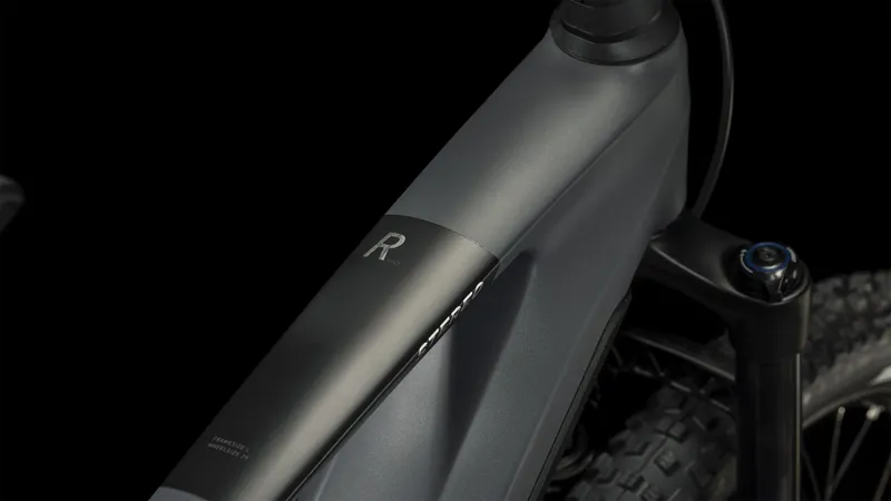 Cube Stereo Hybrid 140 HPC Race 750 Full Suspension Electric Mountain Bike 2024 in Grey-1