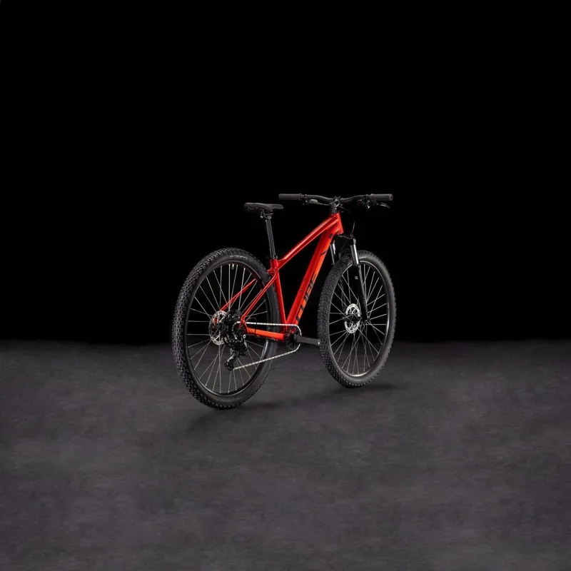 Cube Aim Pro Hardtail Mountain Bike 2025 in Fireorange/Black-6