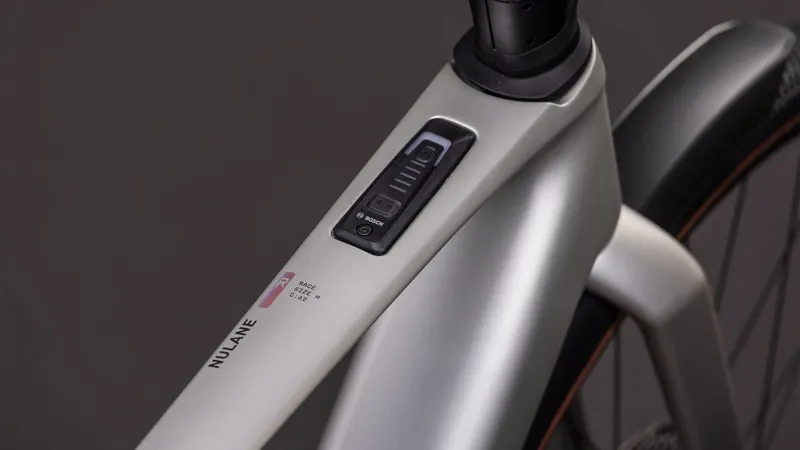 Cube Nulane Hybrid C:62 Race FE 400X Electric Hybrid Bike 2026 in Sleekgrey/Prism-1