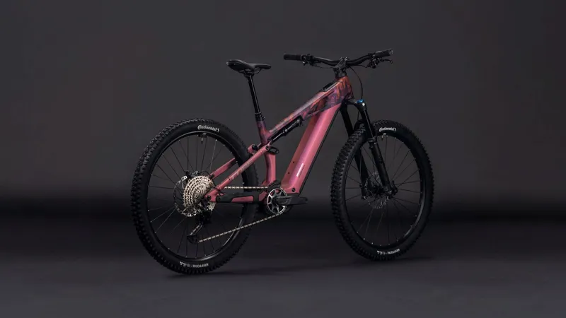 Cube Stereo Hybrid one44 HPC SLX 800 Full Suspension Electric Mountain Bike 2026 in Shiftblush/Art-7