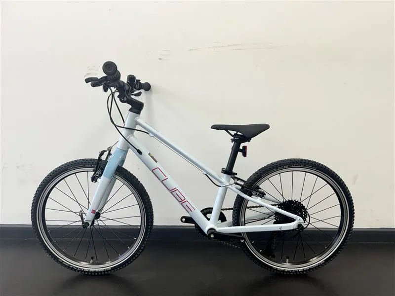 EX DISPLAY Cube Numove 200 20 Inch Wheel Kids Bike 2024 in Flashwhite/Pink-1