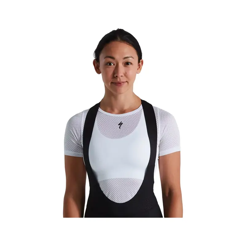 Balfes Bikes Specialized Women's SL Short Sleeve Base Layer in White | Free postage over £30, £10 off first order, price match & 0% finance.
