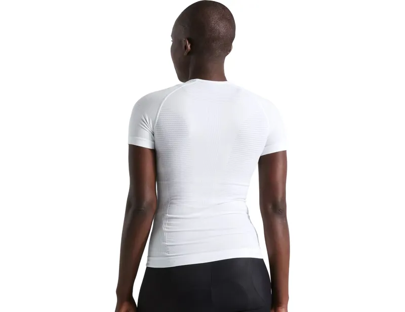 Specialized Women's Seamless Light Short Sleeve Base Layer in White-1