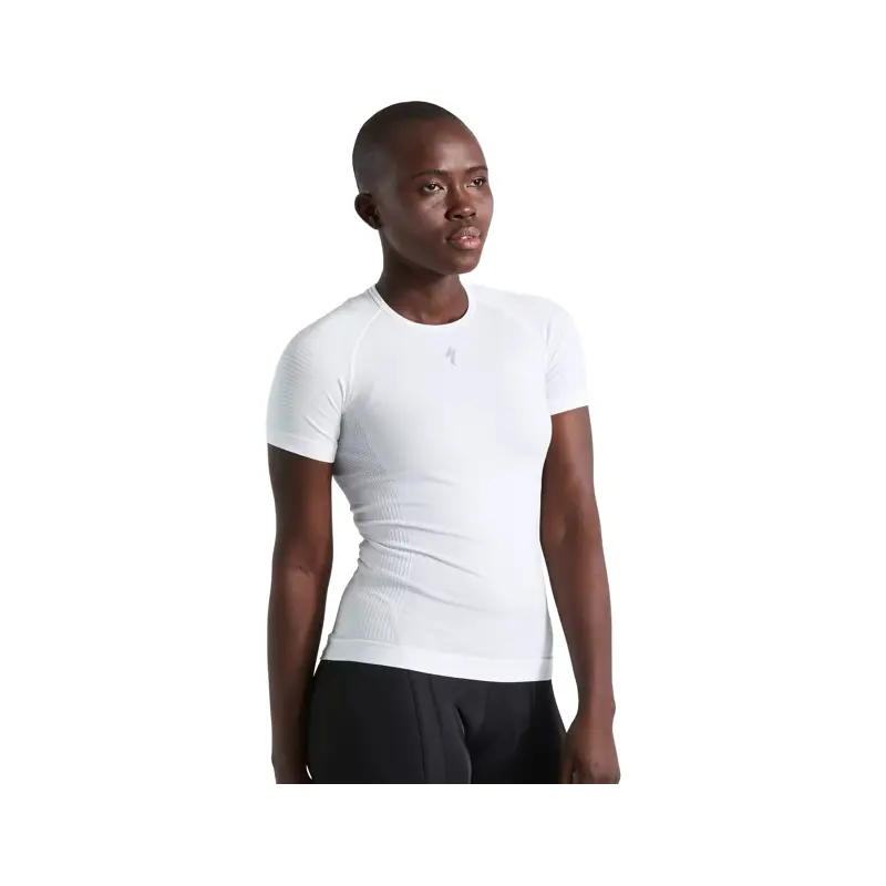 Balfes Bikes Specialized Women's Seamless Light Short Sleeve Base Layer in White | Free postage over £30, £10 off first order, price match & 0% finance.
