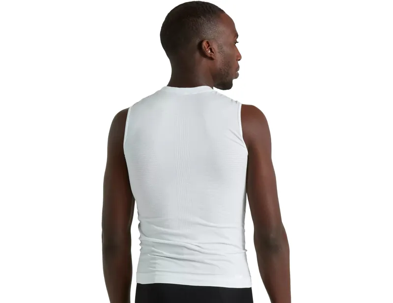 Specialized Seamless Light Sleeveless Base Layer in White-1