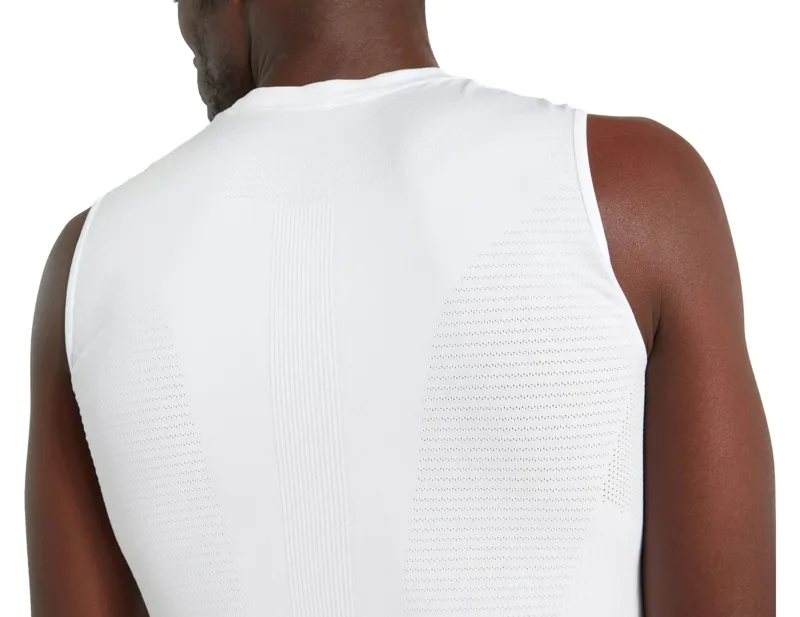 Specialized Seamless Light Sleeveless Base Layer in White-3