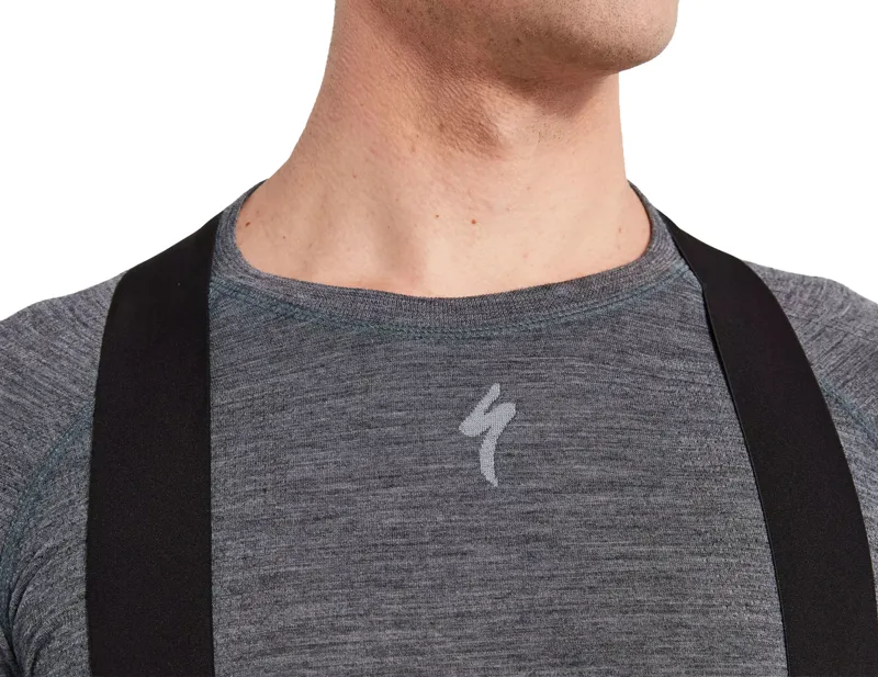 Specialized Merino Seamless Long Sleeve Base Layer in Grey-2