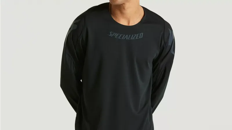 Specialized Gravity Long Sleeve Jersey in Black-3