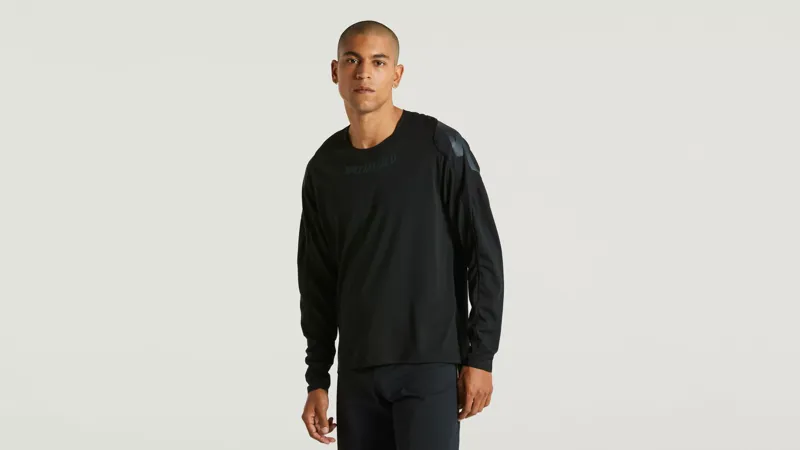 Specialized Gravity Long Sleeve Jersey in Black-4