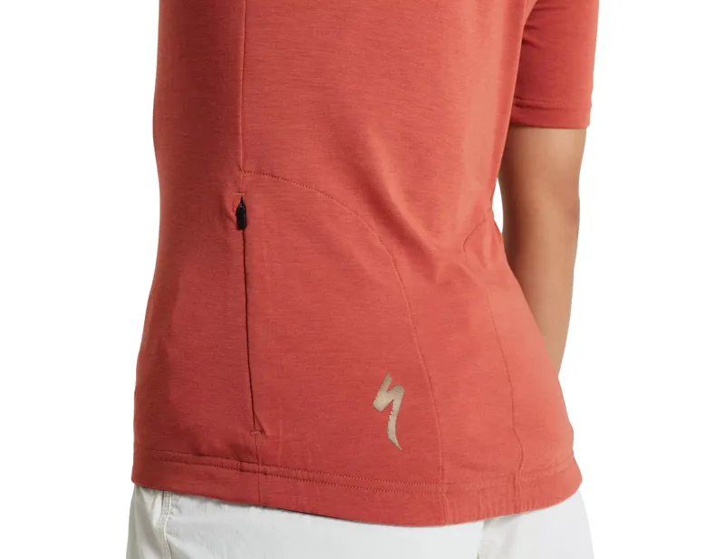 Specialized Women's RBX ADV Short Sleeve Jersey in Terracotta-2