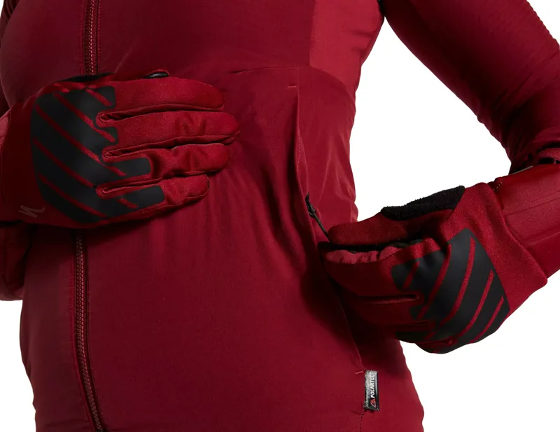 Specialized Women's Trail Alpha Jacket in Crimson-4