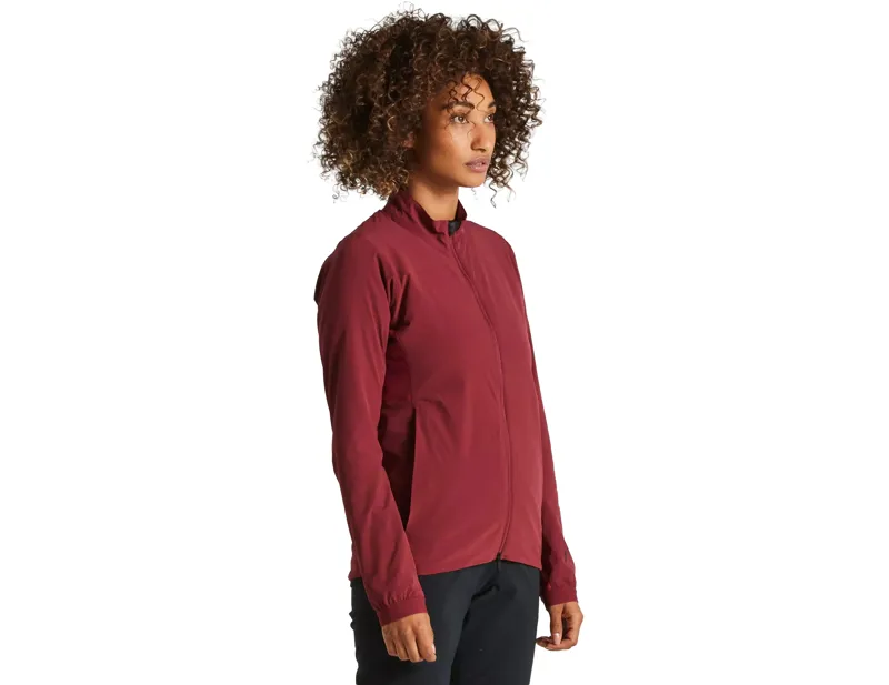Specialized Women's Trail Alpha Jacket in Maroon-4