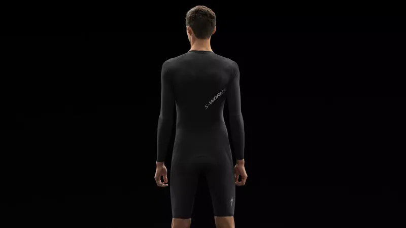 Specialized Men's S-Works Aero Long Sleeve Skin Suit in Black-2