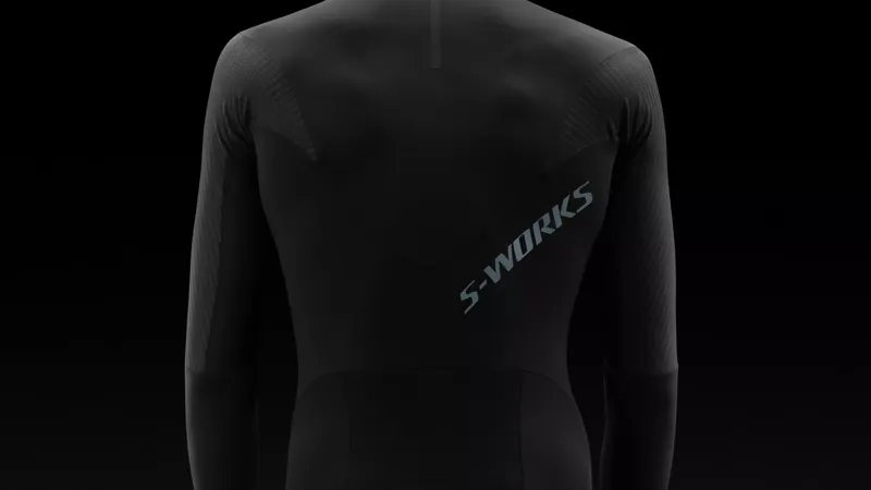 Specialized Men's S-Works Aero Long Sleeve Skin Suit in Black-3