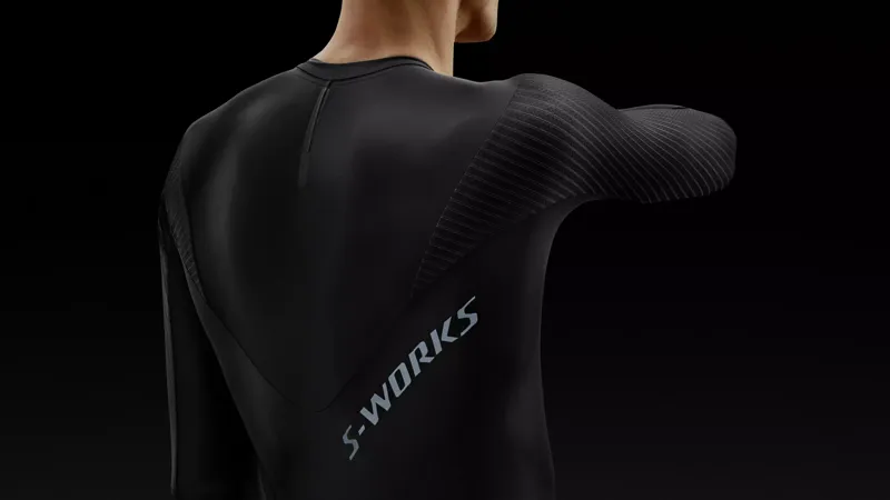 Specialized Men's S-Works Aero Long Sleeve Skin Suit in Black-4