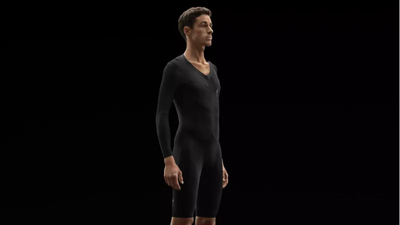 Specialized Men's S-Works Aero Long Sleeve Skin Suit in Black-1