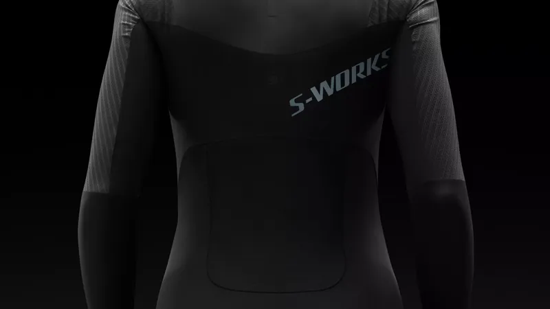 Specialized Women's S-Works Aero Long Sleeve Skin Suit in Black-3