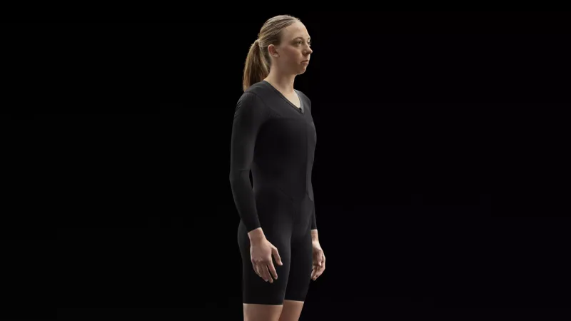Specialized Women's S-Works Aero Long Sleeve Skin Suit in Black-1
