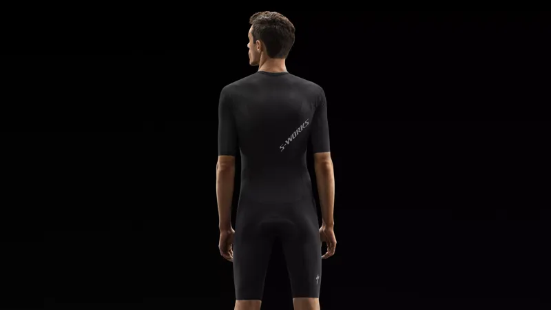 Specialized Men's S-Works Aero Short Sleeve Skin Suit in Black-2