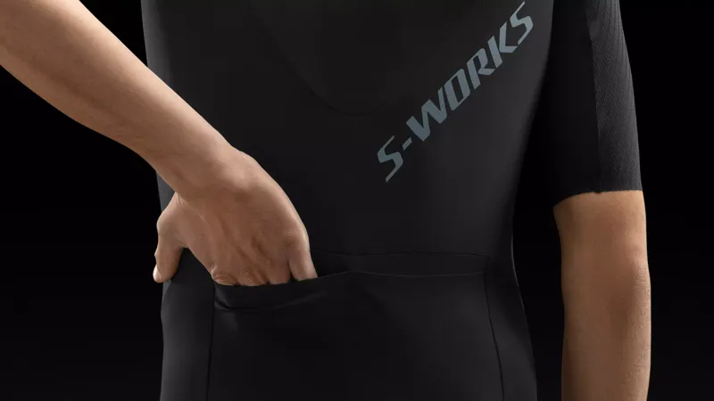 Specialized Men's S-Works Aero Short Sleeve Skin Suit in Black-4