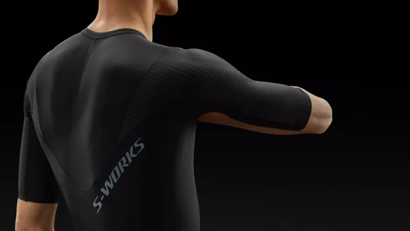 Specialized Men's S-Works Aero Short Sleeve Skin Suit in Black-5