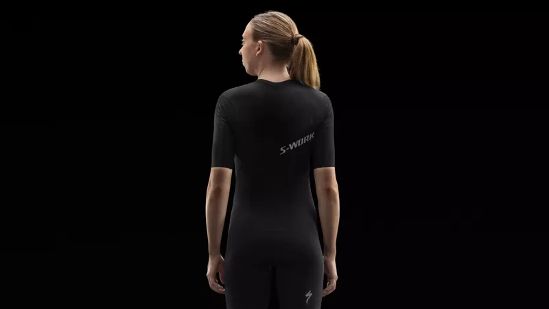 Specialized Women's S-Works Aero Short Sleeve Skin Suit in Black-2