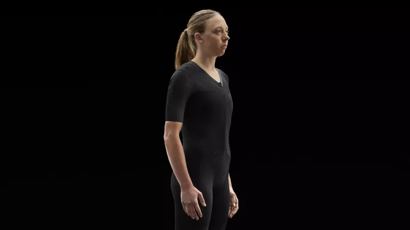 Specialized Women's S-Works Aero Short Sleeve Skin Suit in Black-1