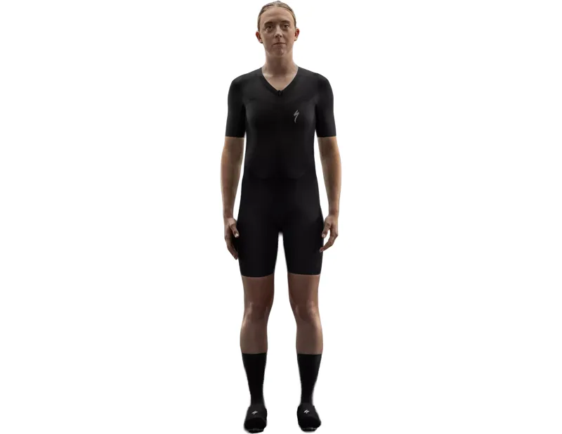 Specialized Women's S-Works Aero Short Sleeve Skin Suit in Black