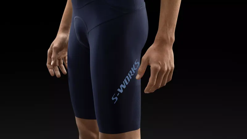 Specialized Mens S-Works Race Bib Short in Blue-4