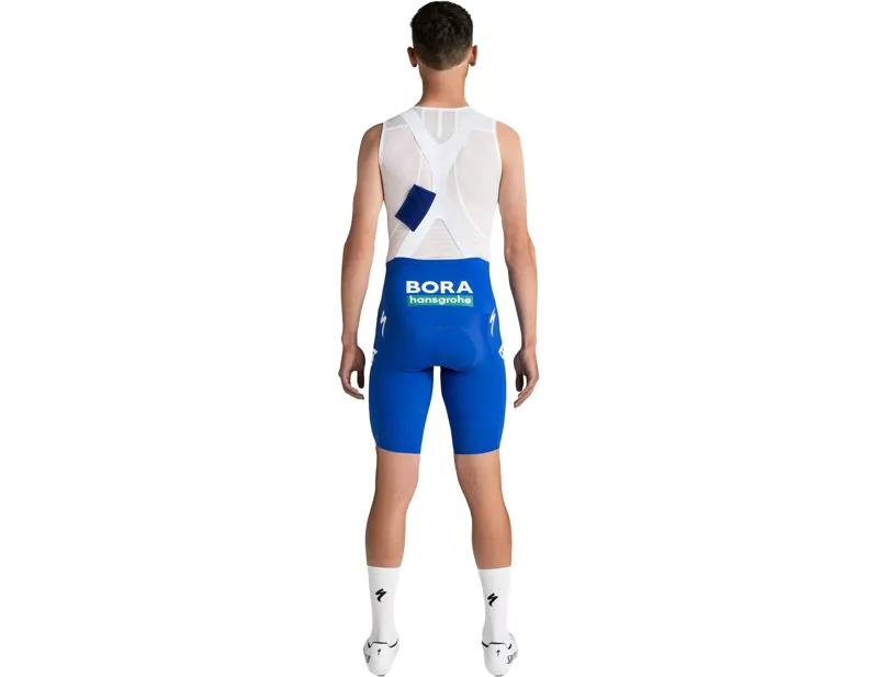 Balfes Bikes Specialized Red Bull - BORA - Hansgrohe Tour LTD Bib-Short in Blue | Free postage over £30, £10 off first order, price match & 0% finance.