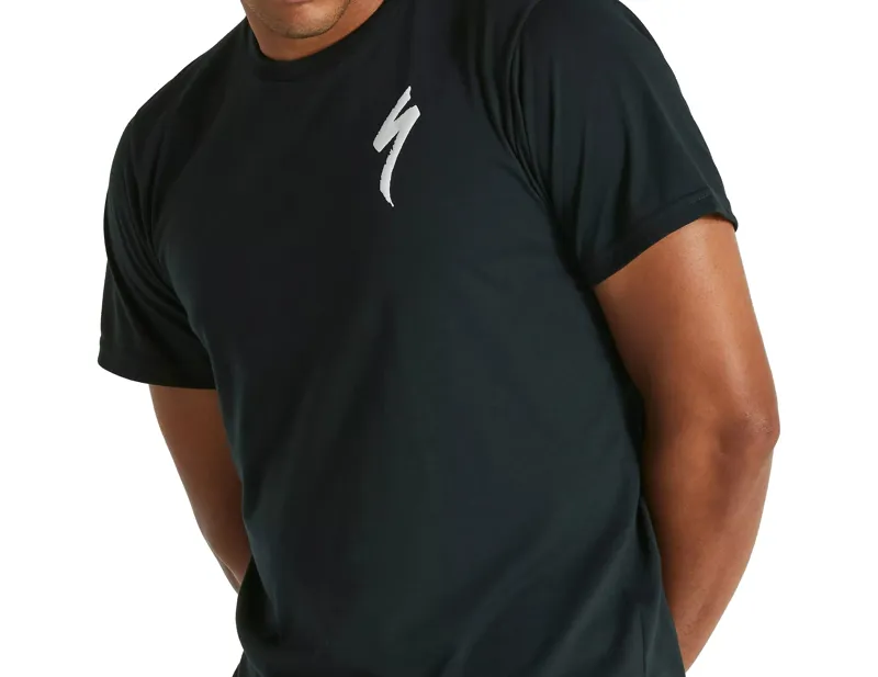 Specialized S-Logo Short Sleeve T-Shirt in Black-3