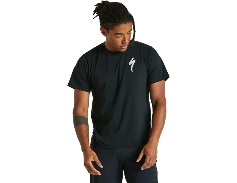 Specialized S-Logo Short Sleeve T-Shirt in Black-2