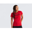 Specialized Women's Wordmark Short Sleeve T-Shirt in Flo Red