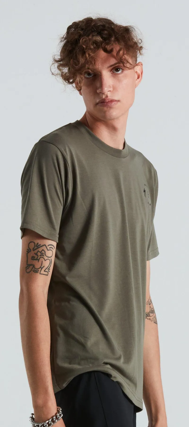 Specialized Stoke Short Sleeve T- Shirt in Oak Green