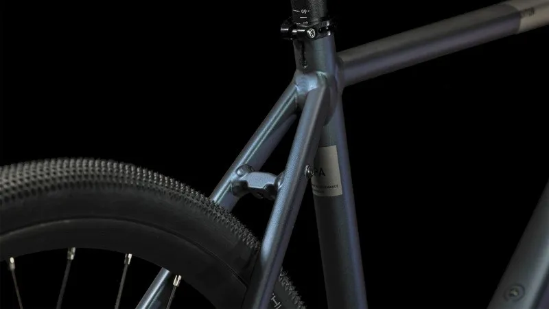 Cube Editor Hybrid Bike 2024 in Metal Blue-2