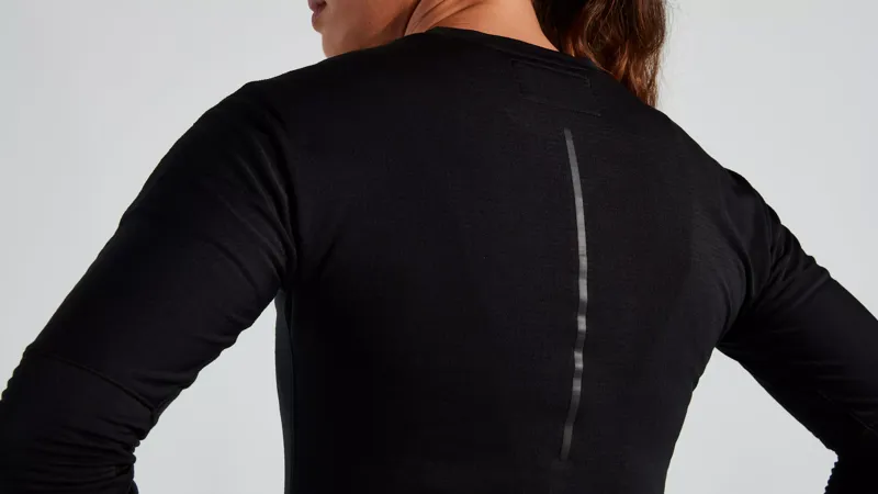 Specialized Women's Trail Long Sleeve Powergrid Jersey in Black-6