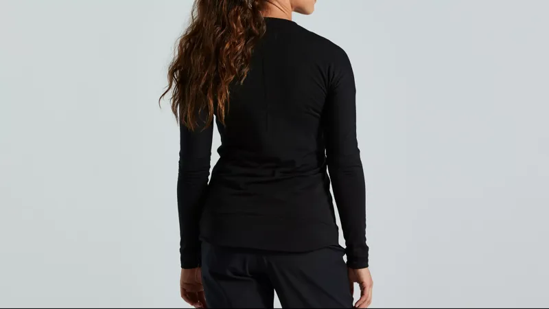Specialized Women's Trail Long Sleeve Powergrid Jersey in Black-2