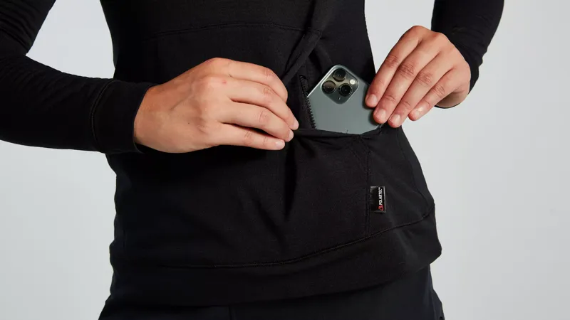 Specialized Women's Trail Long Sleeve Powergrid Jersey in Black-3